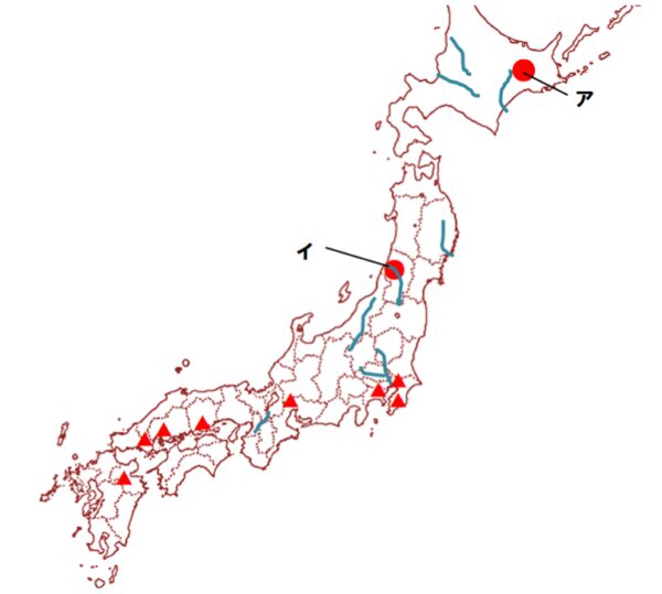 日本地図の問題